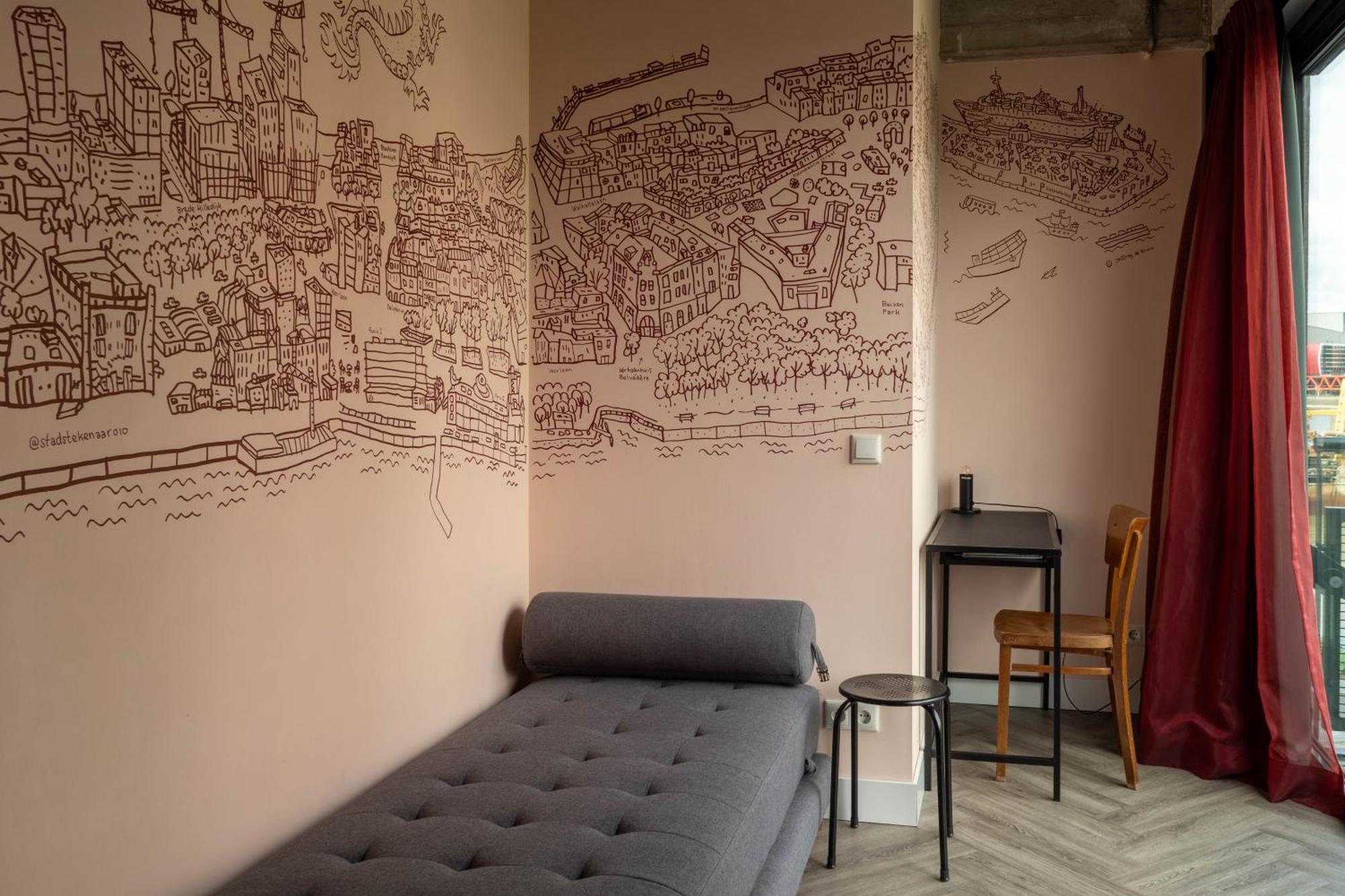 Bed, Bites & Business Hotel Ротердам Стая снимка